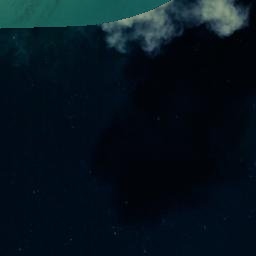 Satellite imagery of Karangatuoro Point, NZ