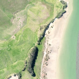 Satellite imagery of Karaka Point, NZ