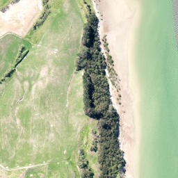 Satellite imagery of Karaka Point, NZ
