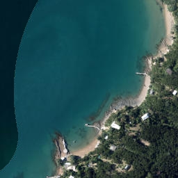 Satellite imagery of Beaumont Point, NZ