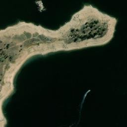 Satellite imagery of Curiosity Rocks, AU