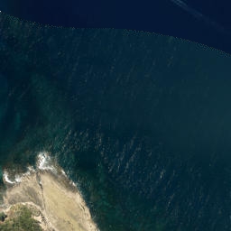 Satellite imagery of Slater Point, NZ