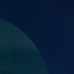Satellite imagery of Slater Point, NZ