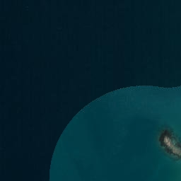 Satellite imagery of Edwards Point, NZ