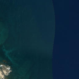 Satellite imagery of Slater Point, NZ