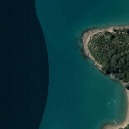 Satellite imagery of Edwards Point, NZ