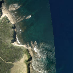 Satellite imagery of Slater Point, NZ