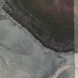 Satellite imagery of Breach Point, NZ