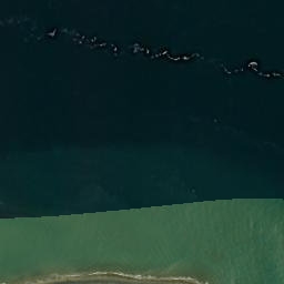 Satellite imagery of South Head, NZ