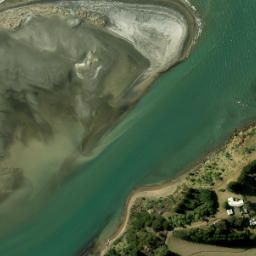 Satellite imagery of South Head, NZ