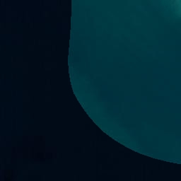 Satellite imagery of Mullet Point, NZ