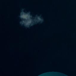 Satellite imagery of Martello Rock, NZ