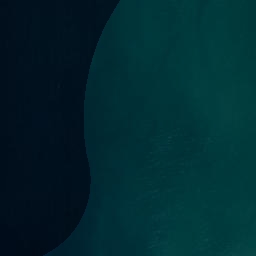 Satellite imagery of Martello Rock, NZ