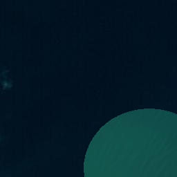 Satellite imagery of Mullet Point, NZ