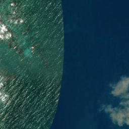 Satellite imagery of Nelson Rock, NZ