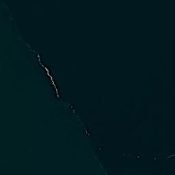 Satellite imagery of Te Kawau Point, NZ