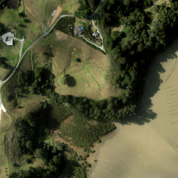 Satellite imagery of Bradley Point, NZ