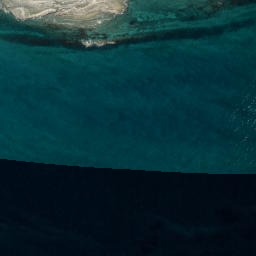 Satellite imagery of Elizabeth Point, NZ