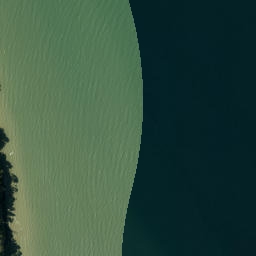 Satellite imagery of Muriwai Pa, NZ