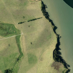Satellite imagery of Muriwai Pa, NZ