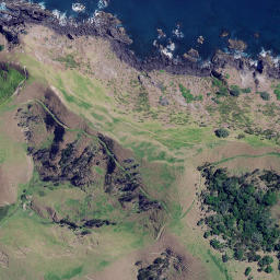 Satellite imagery of Northern most Point, NZ