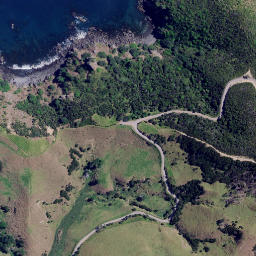 Satellite imagery of Northern most Point, NZ