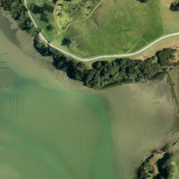 Satellite imagery of Oaua Point, NZ