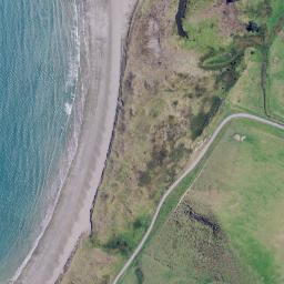 Satellite imagery of Cape Colville, NZ