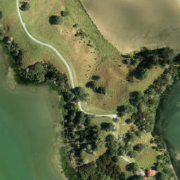 Satellite imagery of Oaua Point, NZ