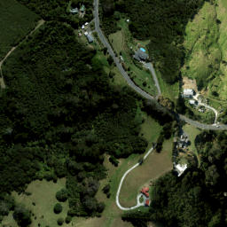 Satellite imagery of Tawhitikahu Ridge, NZ