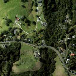 Satellite imagery of Tawhitikahu Ridge, NZ