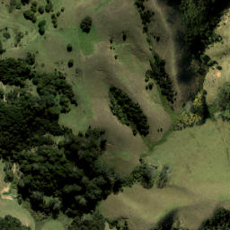 Satellite imagery of Tawhitikahu Ridge, NZ
