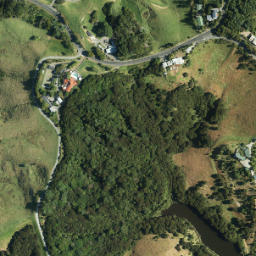 Satellite imagery of Opahi Point, NZ