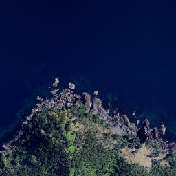 Satellite imagery of Long Point, NZ