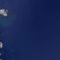 Satellite imagery of Long Point, NZ