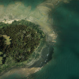 Satellite imagery of Cudlip Point, NZ