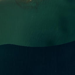 Satellite imagery of Cudlip Point, NZ