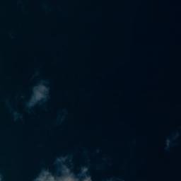 Satellite imagery of Waiwera Bluff, NZ