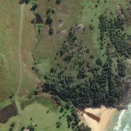 Satellite imagery of Goalen Head, AU