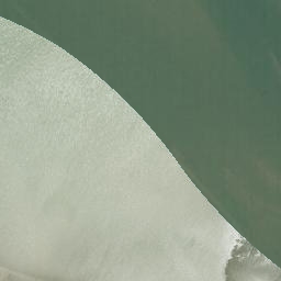 Satellite imagery of Aotea Cliffs, NZ