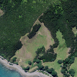 Satellite imagery of Urarima Pa, NZ