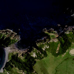 Satellite imagery of Opitoiti Point, NZ