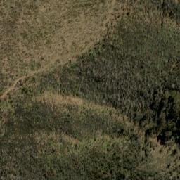 Satellite imagery of Mount Sassafras, AU