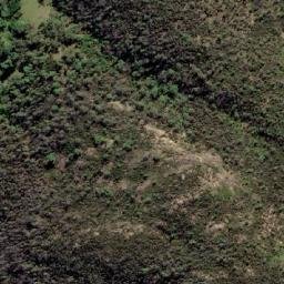 Satellite imagery of Brown Mountain, AU