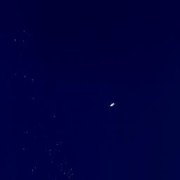 Satellite imagery of Tamewhera Point, NZ