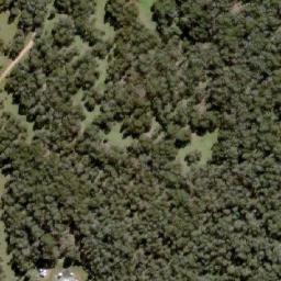 Satellite imagery of Brown Mountain, AU