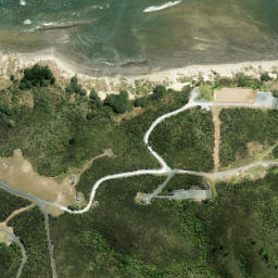 Satellite imagery of Whangaparaoa Head, NZ