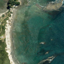Satellite imagery of Whangaparaoa Head, NZ