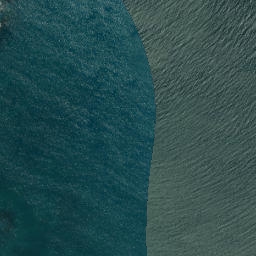 Satellite imagery of Whangaparaoa Head, NZ