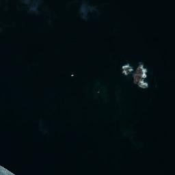 Satellite imagery of Shag Rock, NZ